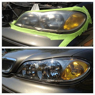 Headlight Restoration Car Detailing